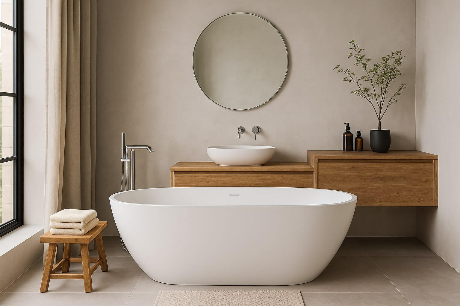 anyagból otthonos fürdőszoba