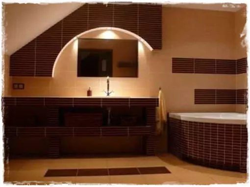 díszítő burkolás formák kihangsújozása