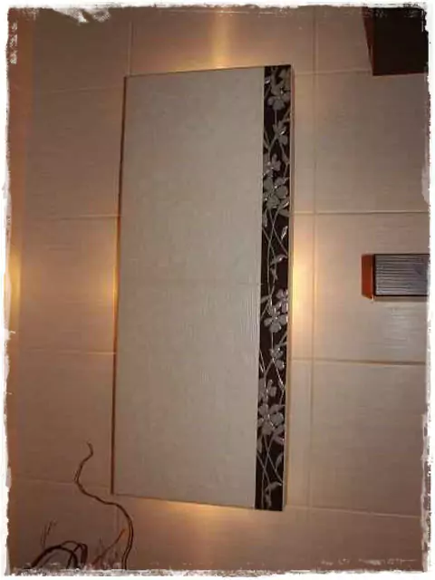 díszítő burkolás világításhoz