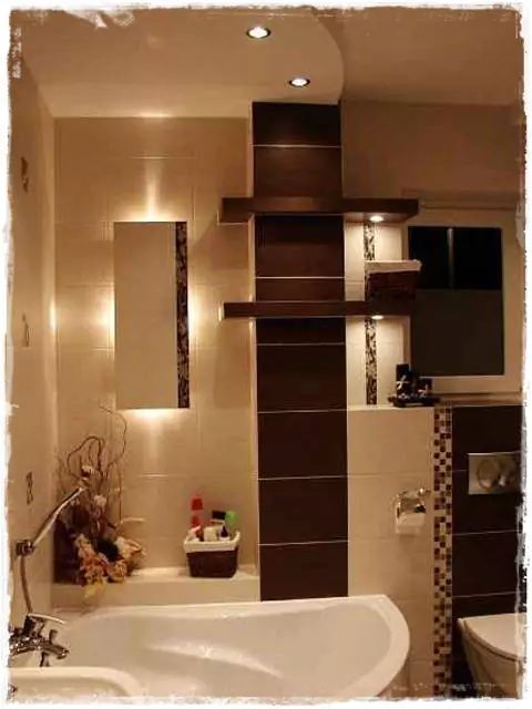 fürdőszoba díszítő jellegű burkolás