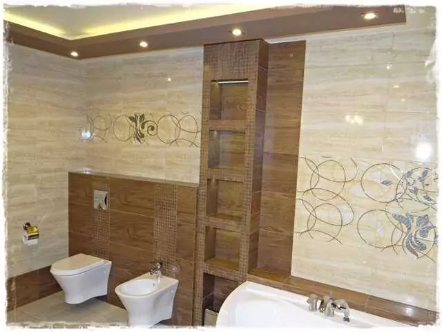 fürdőszoba álmennyezet oldalsó sziget