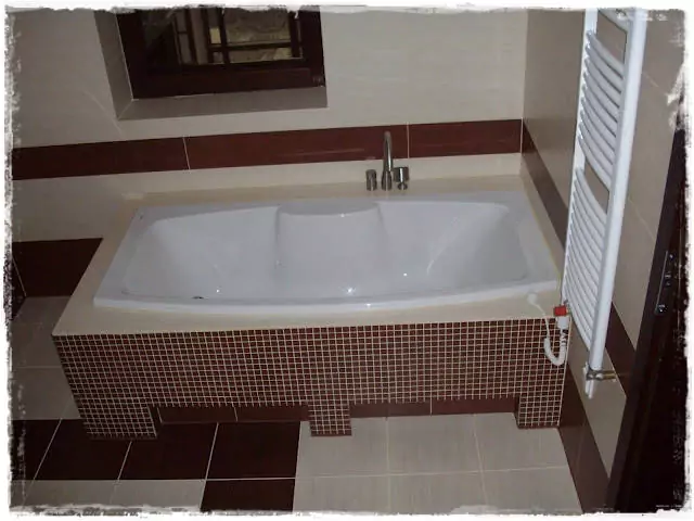 beépített kád design