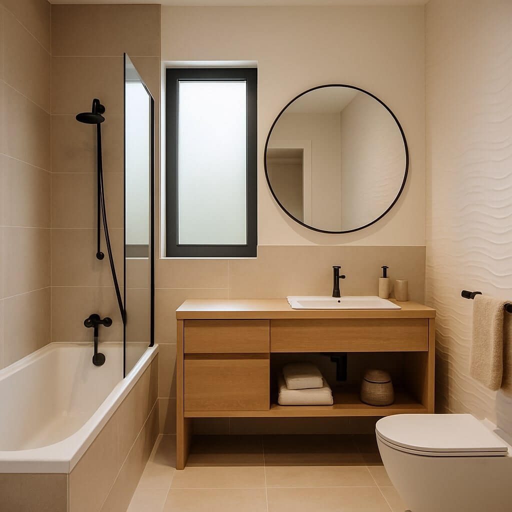 fürdőszoba összhang