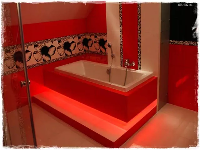 kád led megvilágítás