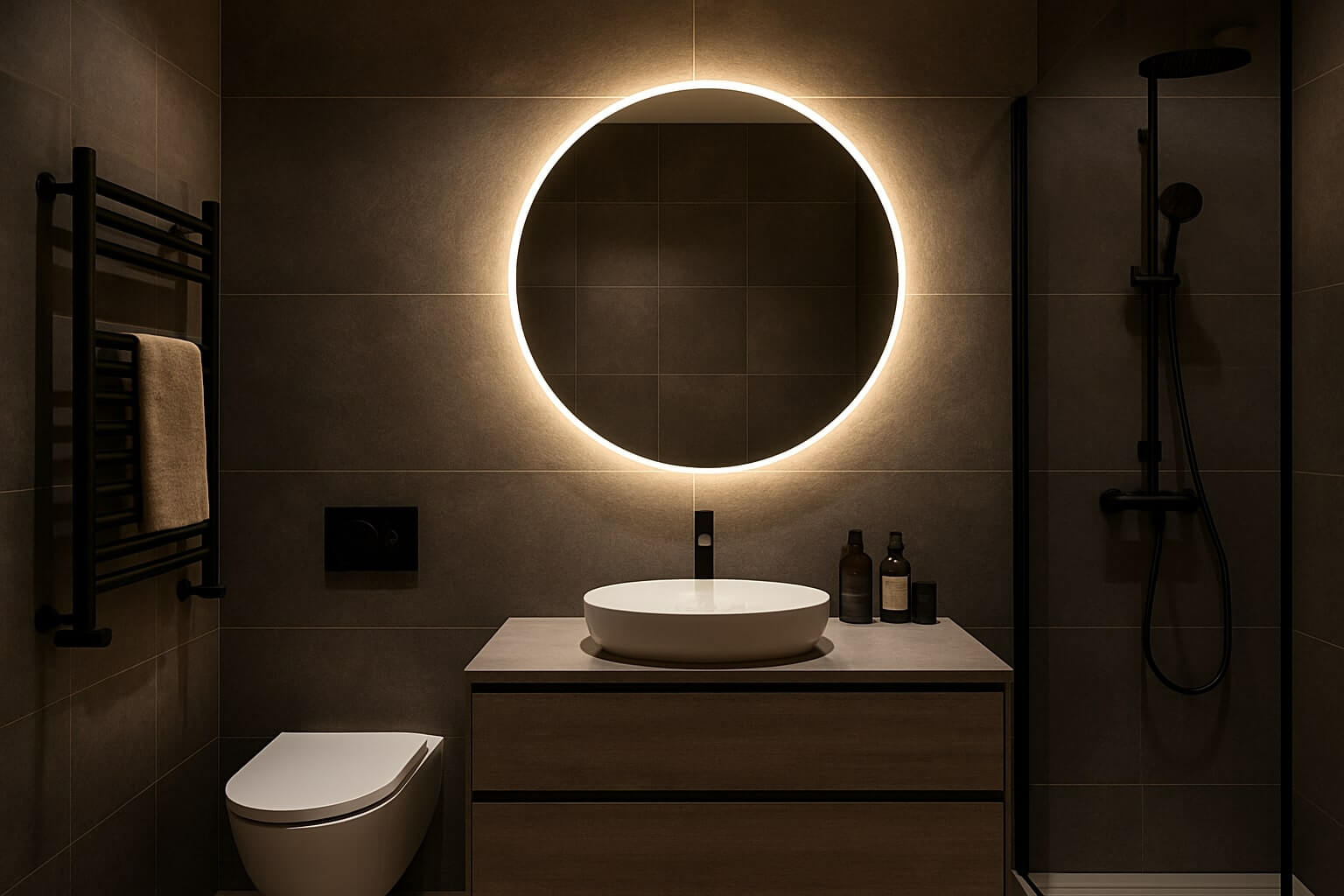 fürdőszoba világítás