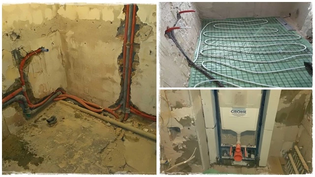 fürdőszoba vízszerelés