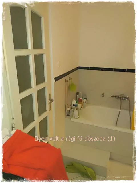 ilyen volt a fürdőszoba