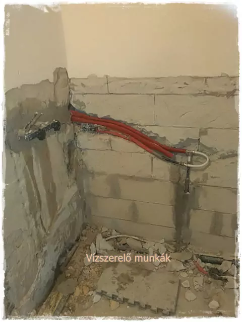 fürdőszoba vízszerelés munkák