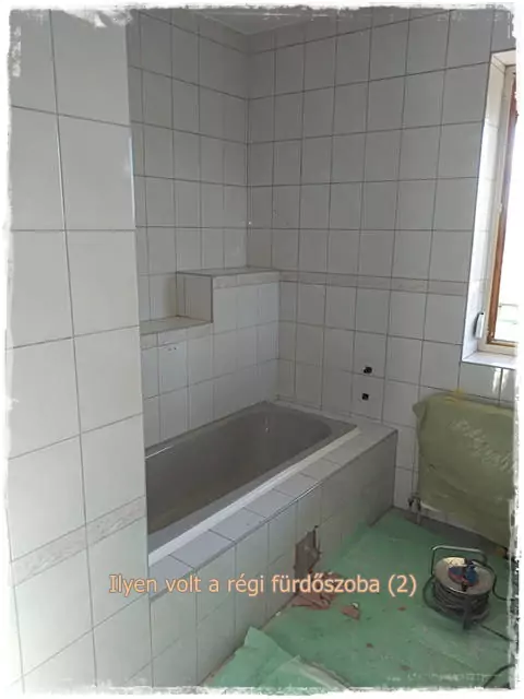 ilyen volt a régi fürdőszoba