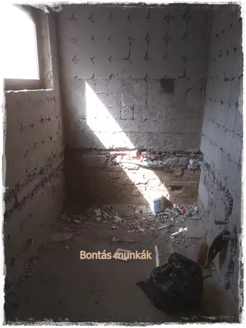 fürdőszoba bontás munkák