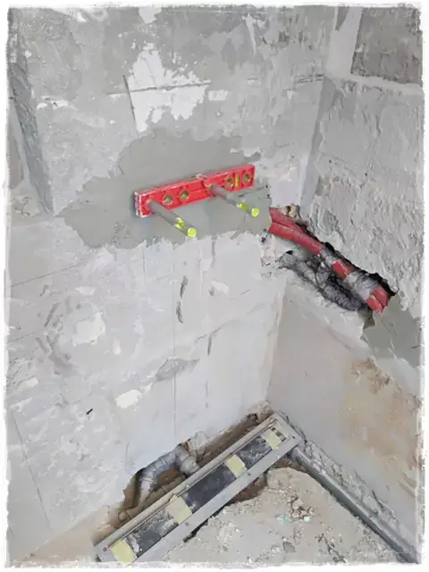 épített zuhanyzó vízszerelés